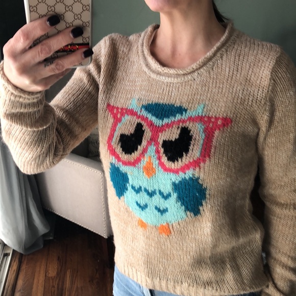 moonlight Tops - 🦉Moonlight owl top size medium🦉💕